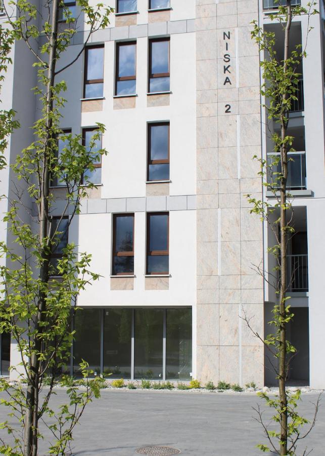 Apartament White-Niska Z Garazem Podziemnym Kielce Buitenkant foto